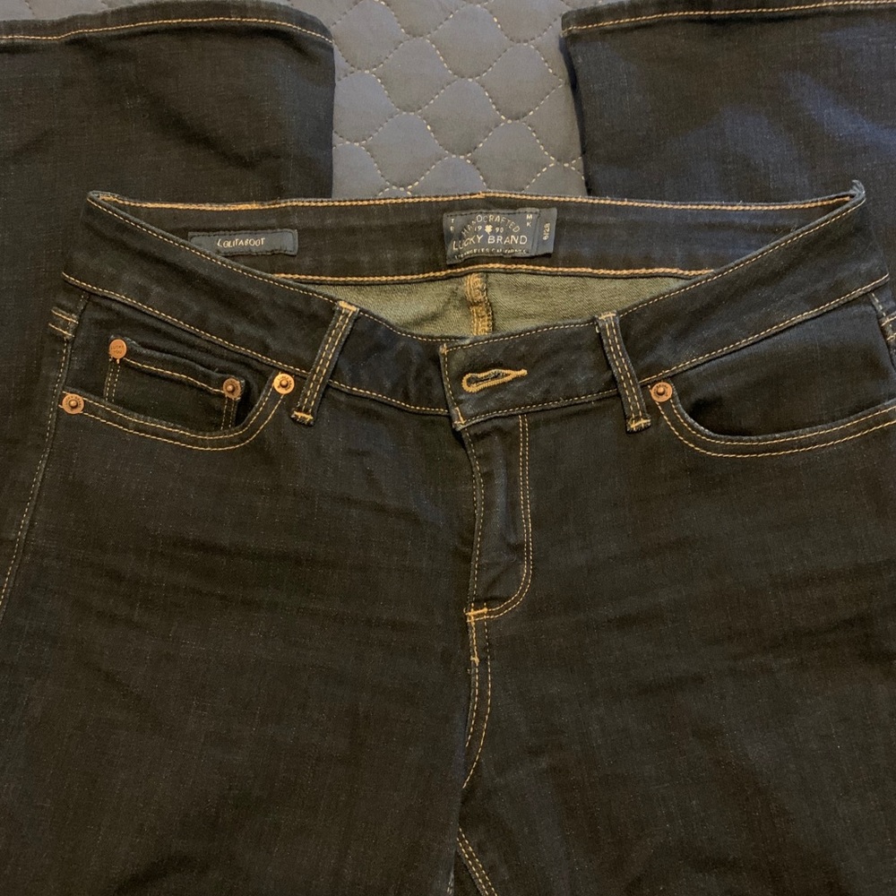 Lucky Brand Lolita Boot dark was Jean 6/28